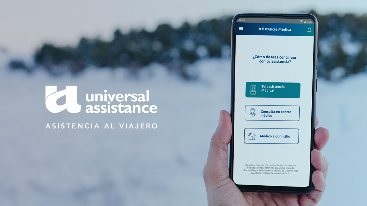 Universal Assitance, Asistencia al viajero, Autogestión Médica Mobile