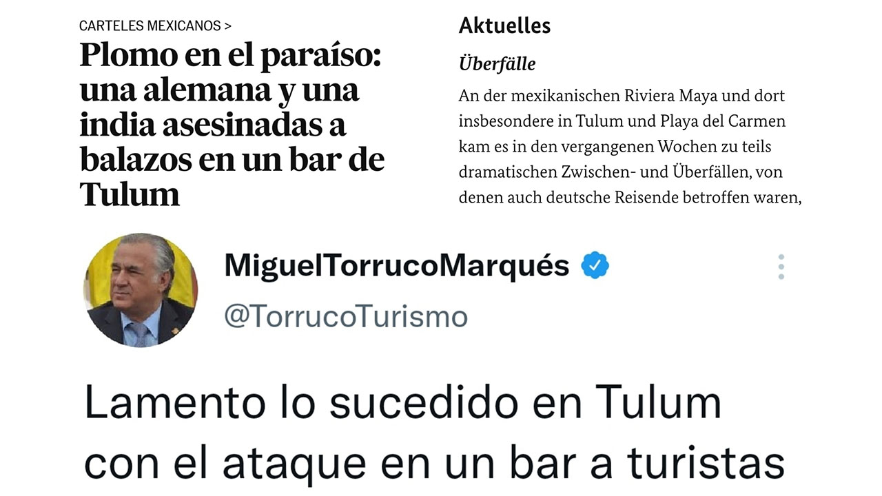 Miguel Torruco Marqués Tweet