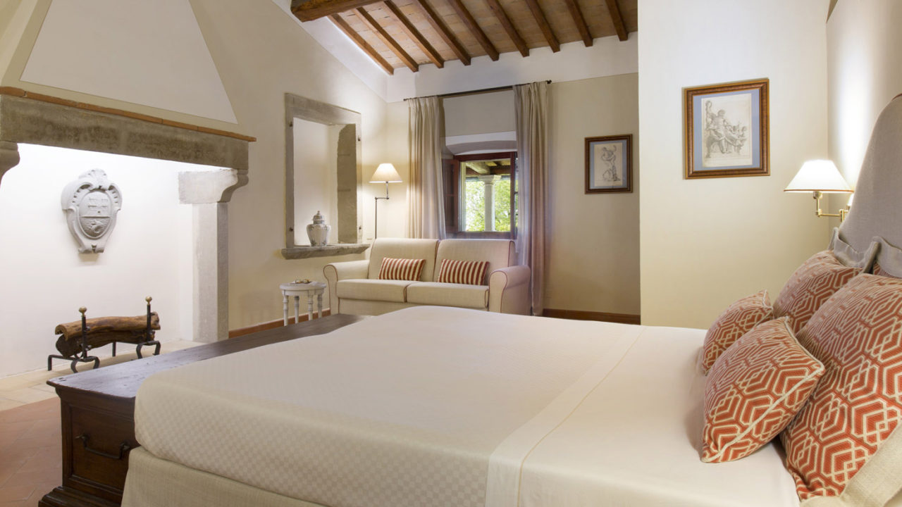 El lujo es una constante en el hotel Tenuta di Artimino