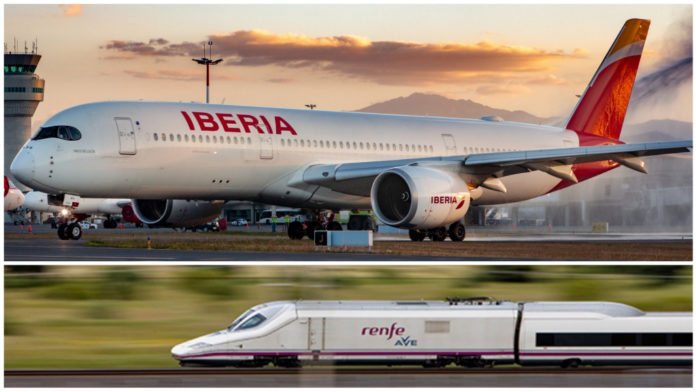 Iberia y Renfe