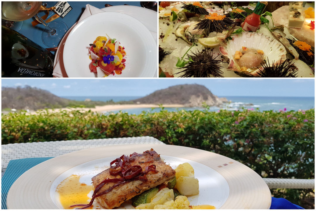 La gastronomía es uno de los atractivos imperdibles del Secrets Huatulco Resort & SPA de AMR Collection