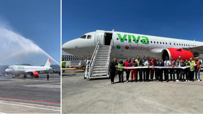 Viva Aerobus regresa al Aeropuerto Internacional de Toluca e inaugura ruta