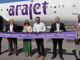 Arajet llega a Monterrey con vuelo directo de República Dominicana