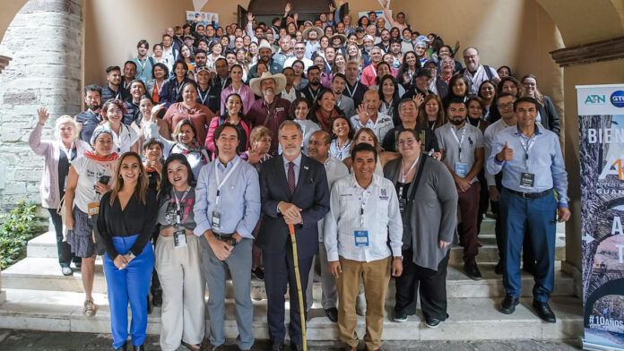 Foto grupal de los participantes en ATMEX 2022 en Guanajuato. Facebook ATMEX