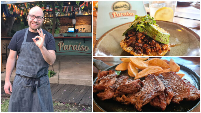 El chef Edgar Delgado ofrece sabores de la Cocina Uruguaya y de La Baja.