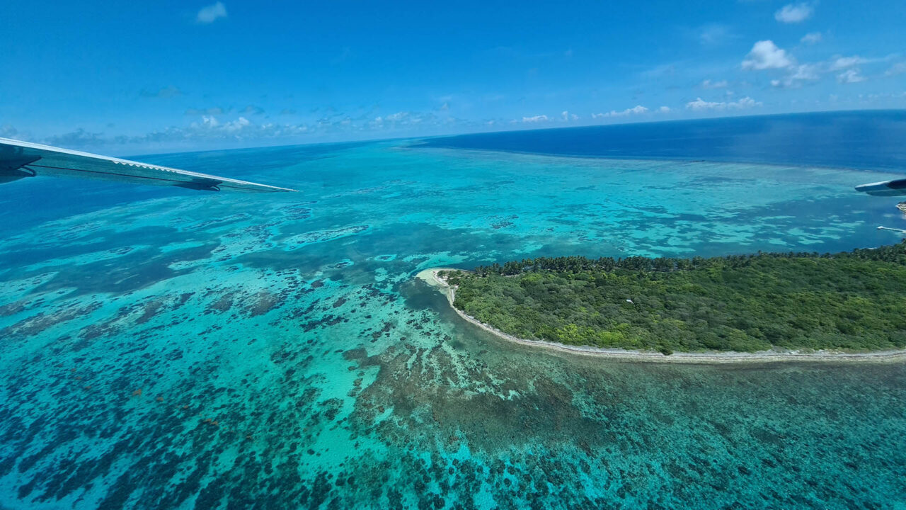 Varias islas ofrecen paisaje de lo más colorido