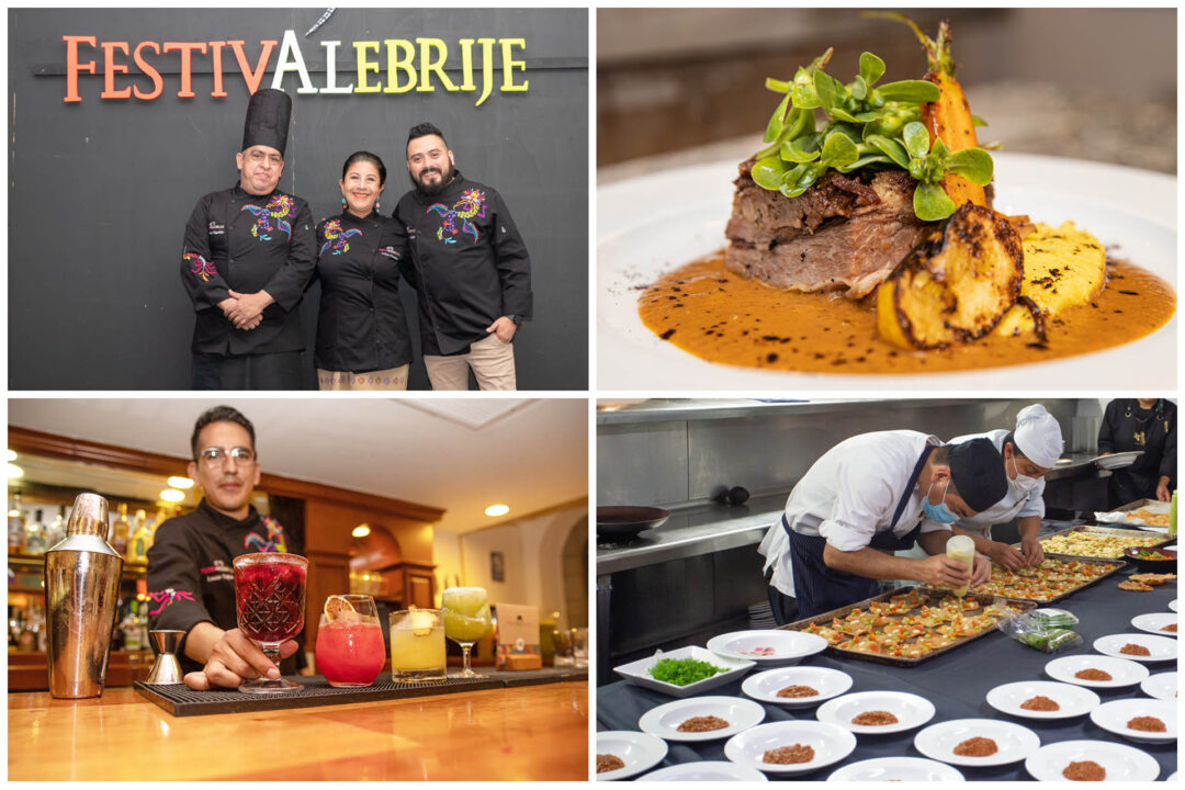 El arte culinario, elaborado por distinguidos chefs, fue parte importante del festival