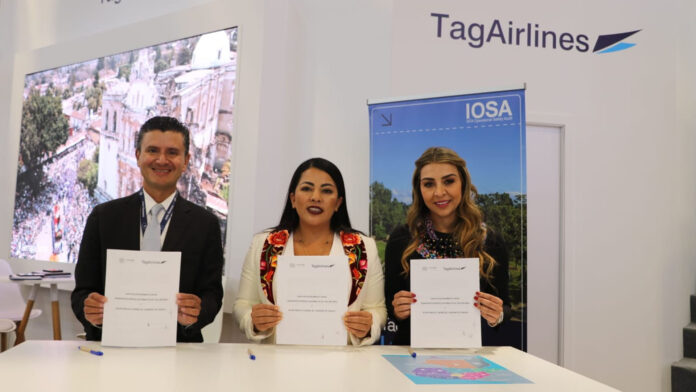 TagAirlines y Oaxaca promocionarán destinos turísticos de la región conjuntamente