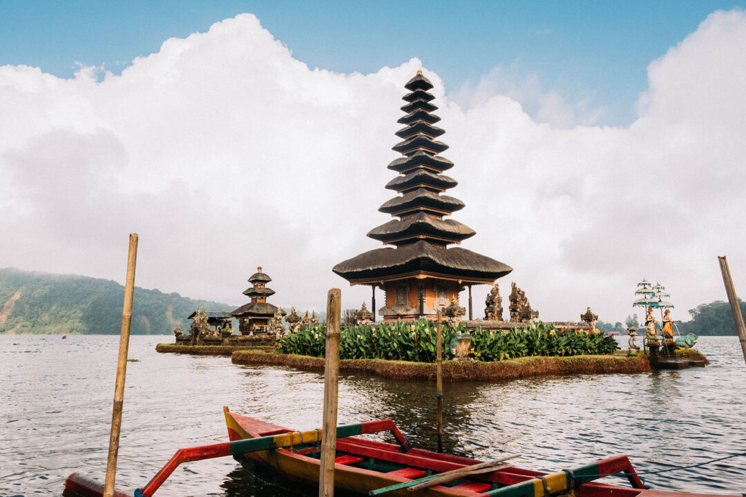Bali, Indonesia, una de las rutas en el itinerario.
