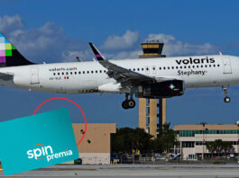 Inicia operación entre Volaris y el programa de lealtad Spin Premia