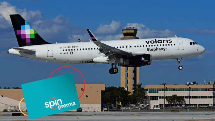 Inicia operación entre Volaris y el programa de lealtad Spin Premia