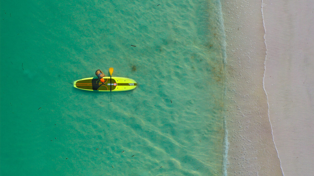 "El Cuyo", perfecto para la práctica del Kayak