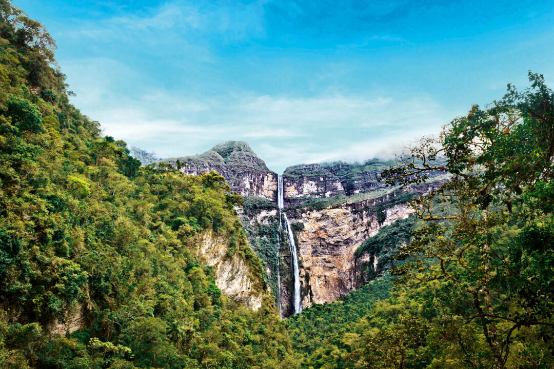 "La Chorrera"; La catarata Gocta, Bongará, Perú