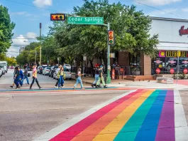 Pride Cross Walk_Oak Lawn_Street