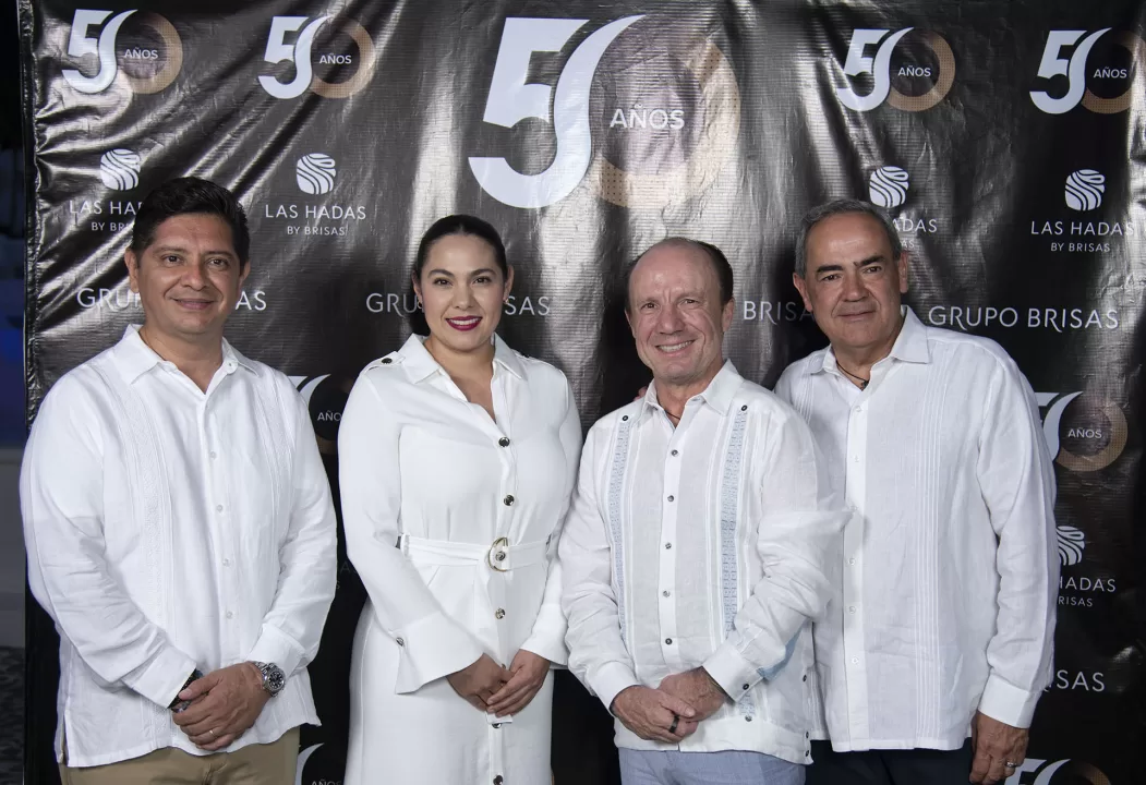 Guillermo Zagal, Gobernadora Indira Vizcaino, Antonio Cosio y Jaime Jaramillo