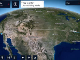 Delta presenta un mapa de vuelo accesible para todos