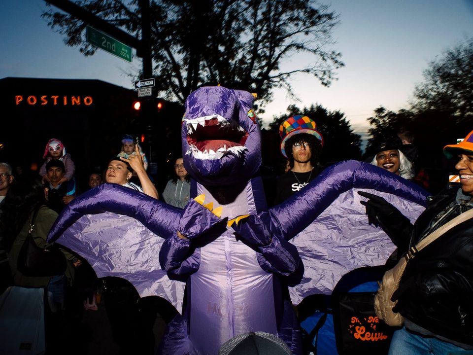 Halloween on South Broadway in Denver 2